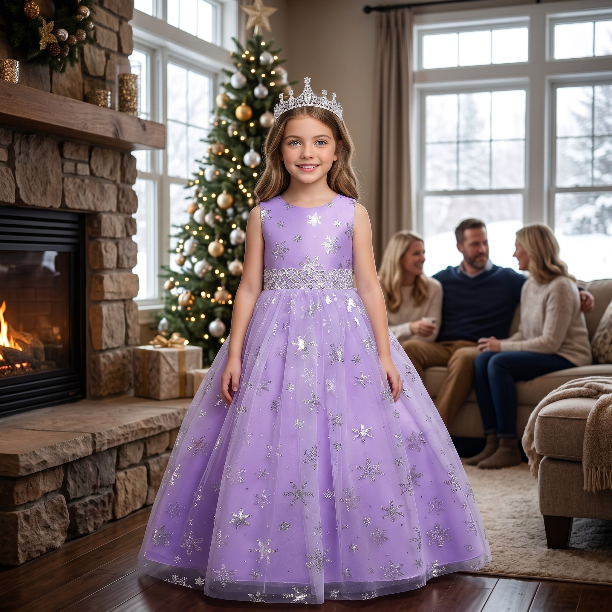 Lulu Gala | Celestial Wonder Sparkle Gown