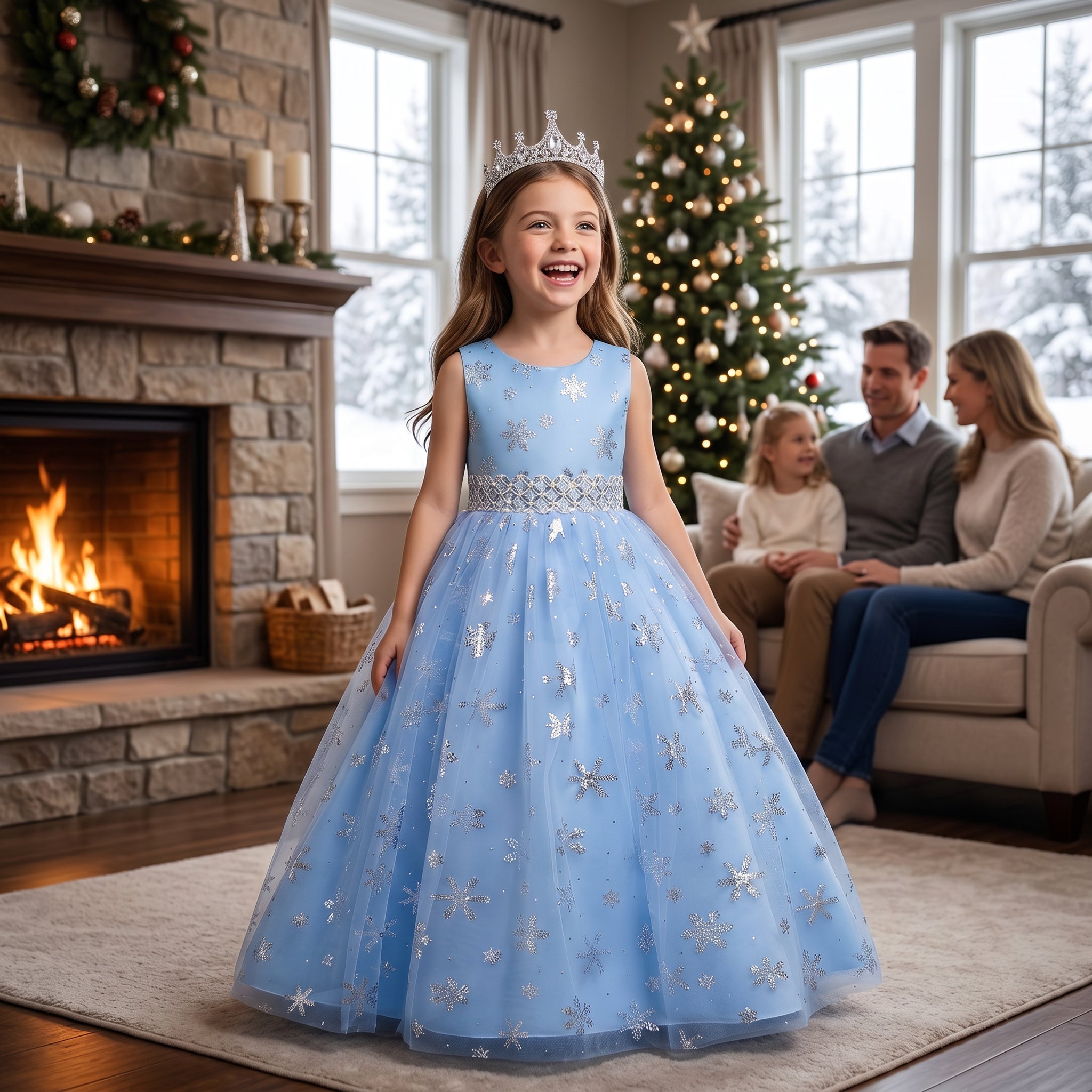 Lulu Gala | Celestial Wonder Sparkle Gown