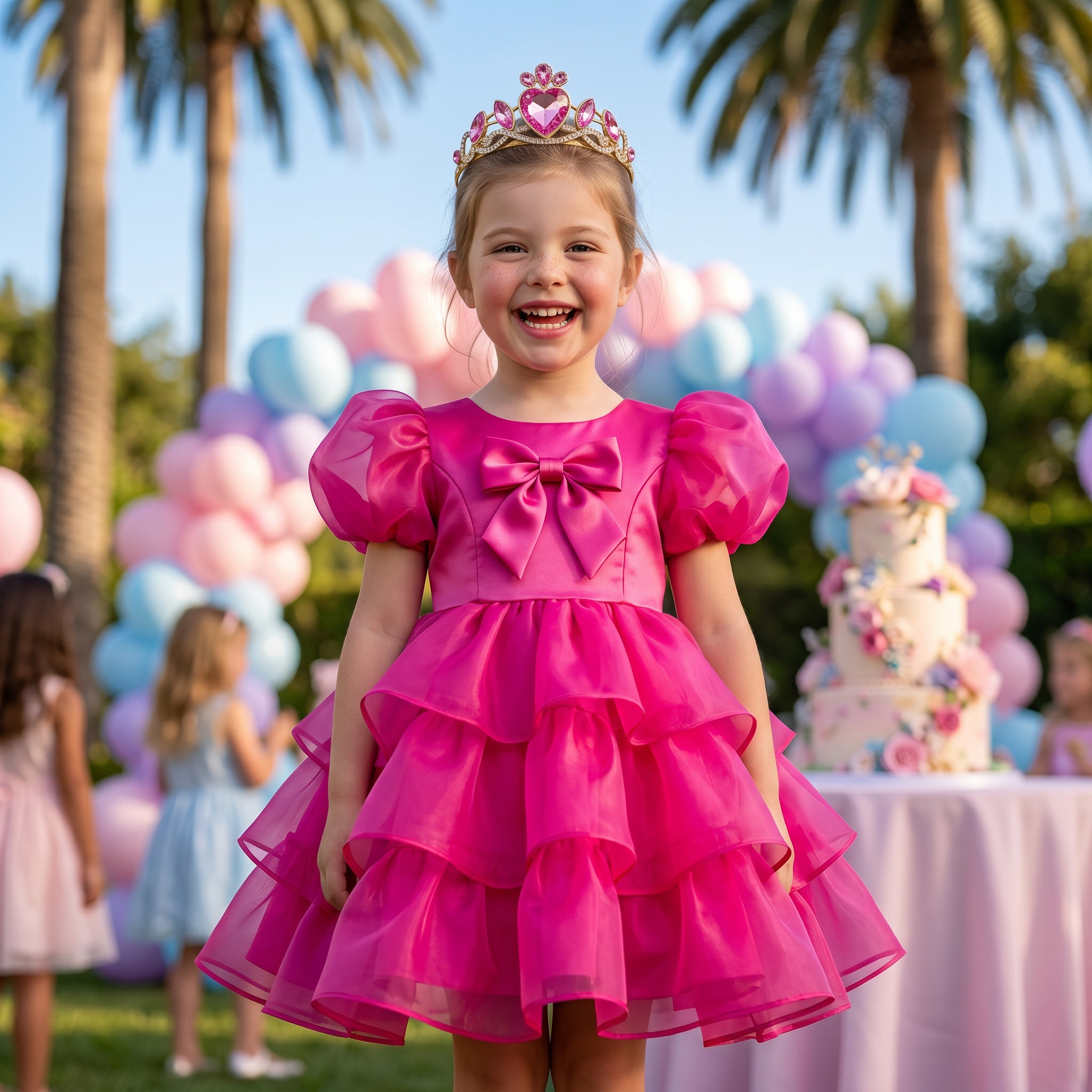 Lulu Gala | Sugar Plum Tiered Gown