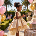 Lulu Gala | Swan Lake High-Low Gown