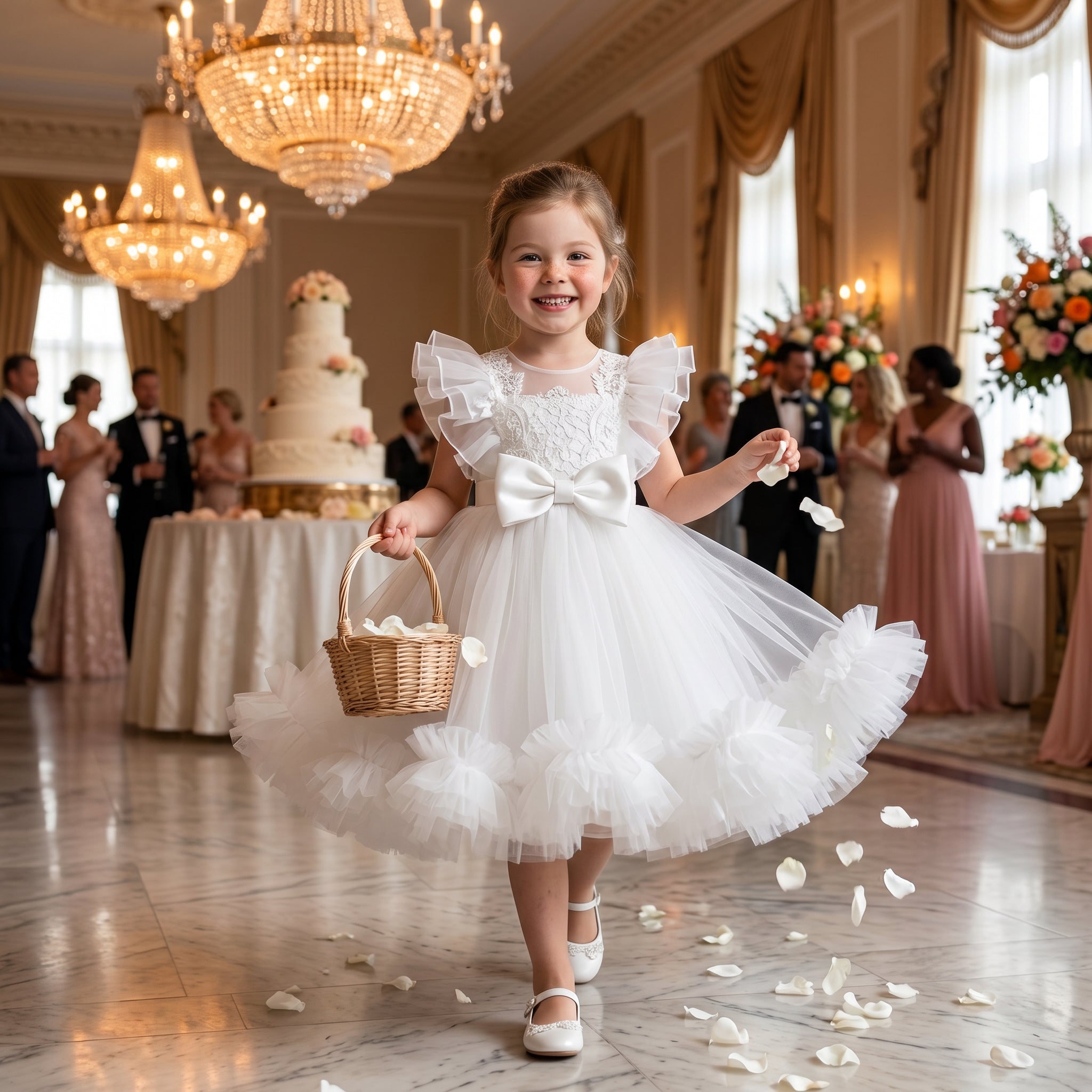 Lulu Gala | Petal Grace Tulle Gown