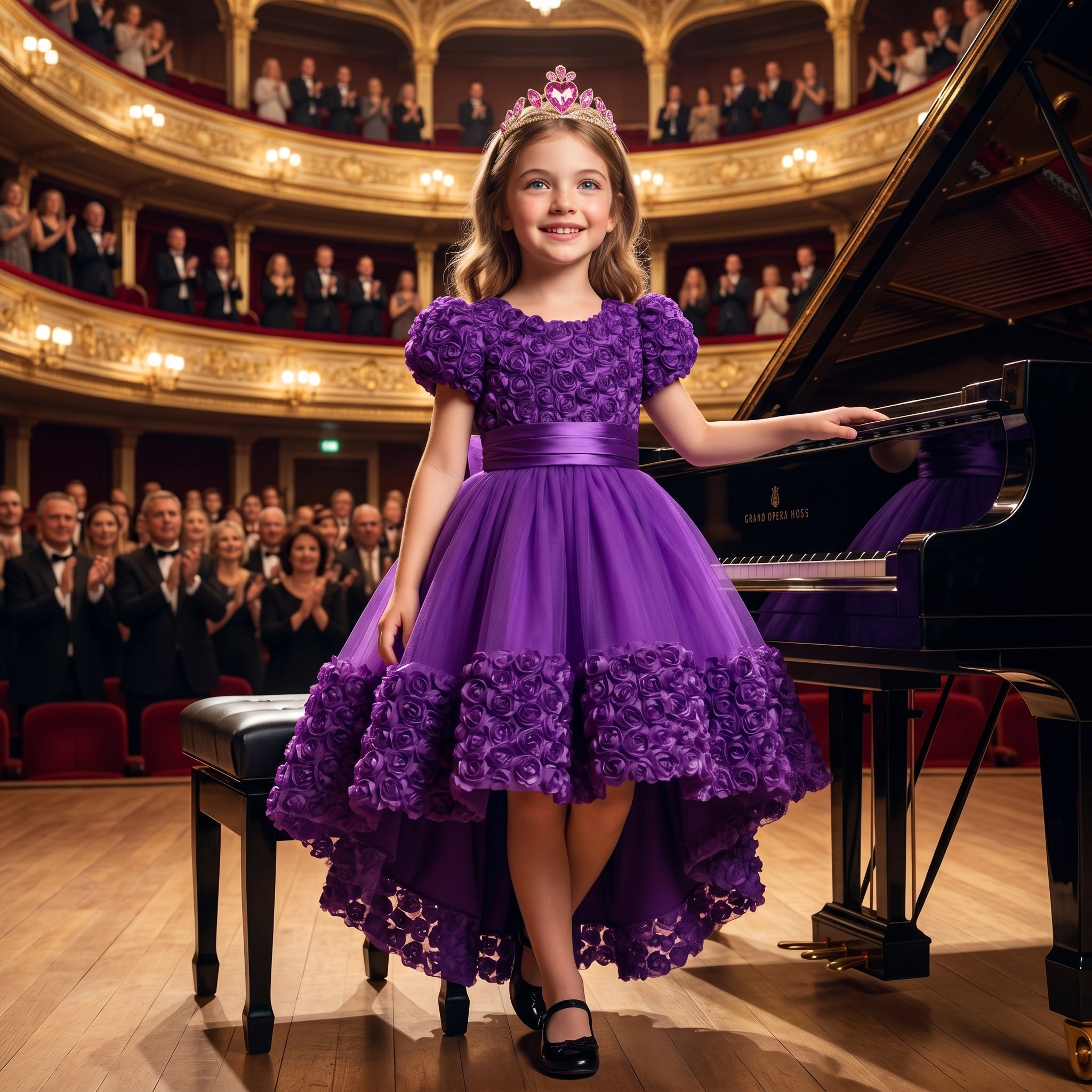 Lulu Gala | Grand Sonata High-Low Gown