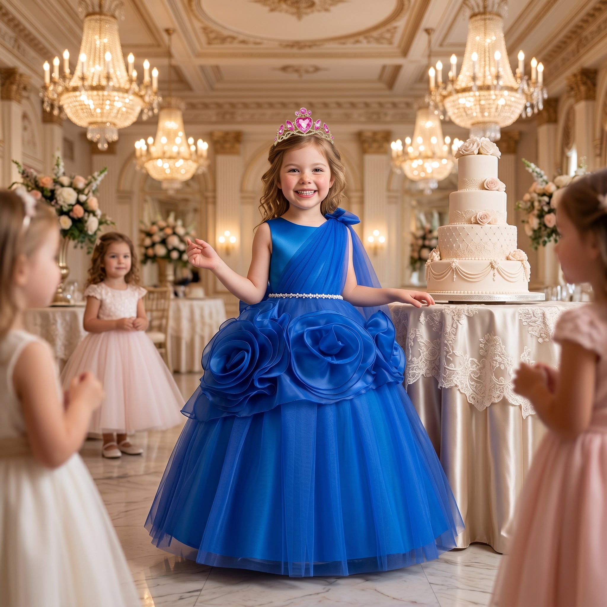 Lulu Gala | Rosette Royale Ball Gown