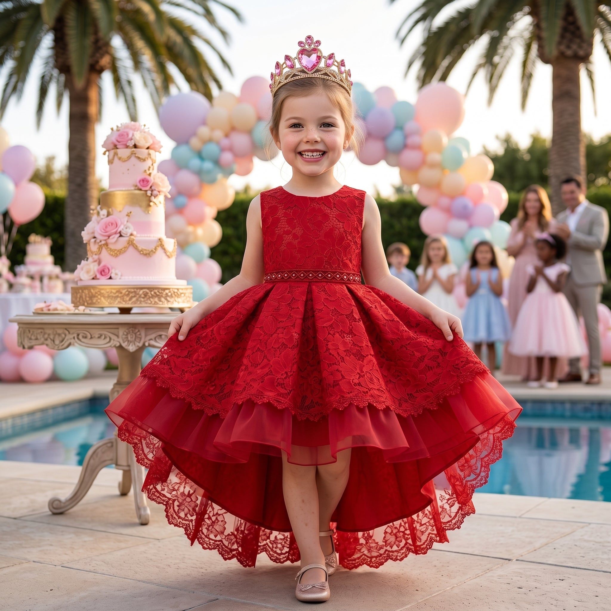 Lulu Gala | Cloud Symphony Tiered Dress