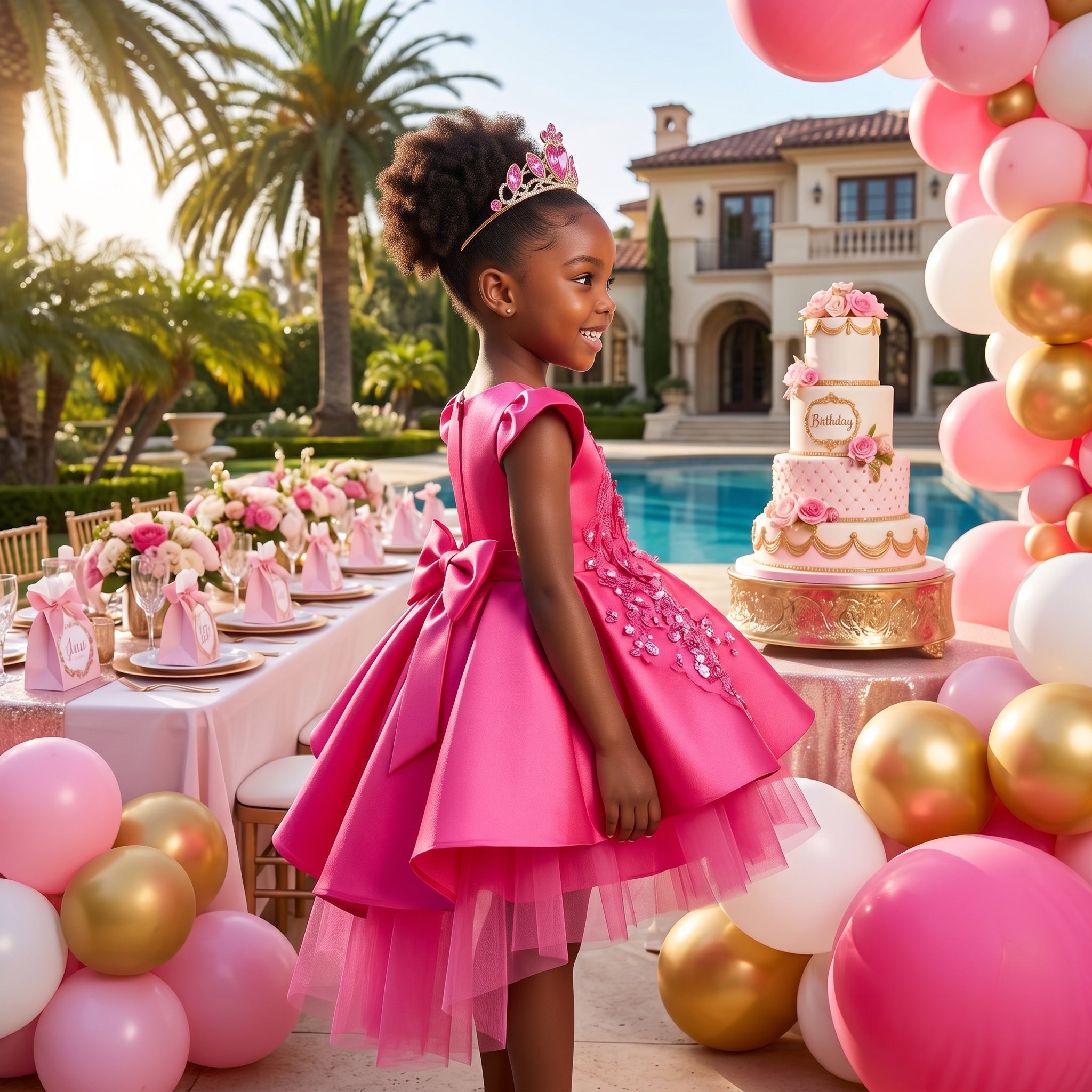 Lulu Gala | Swan Lake High-Low Gown