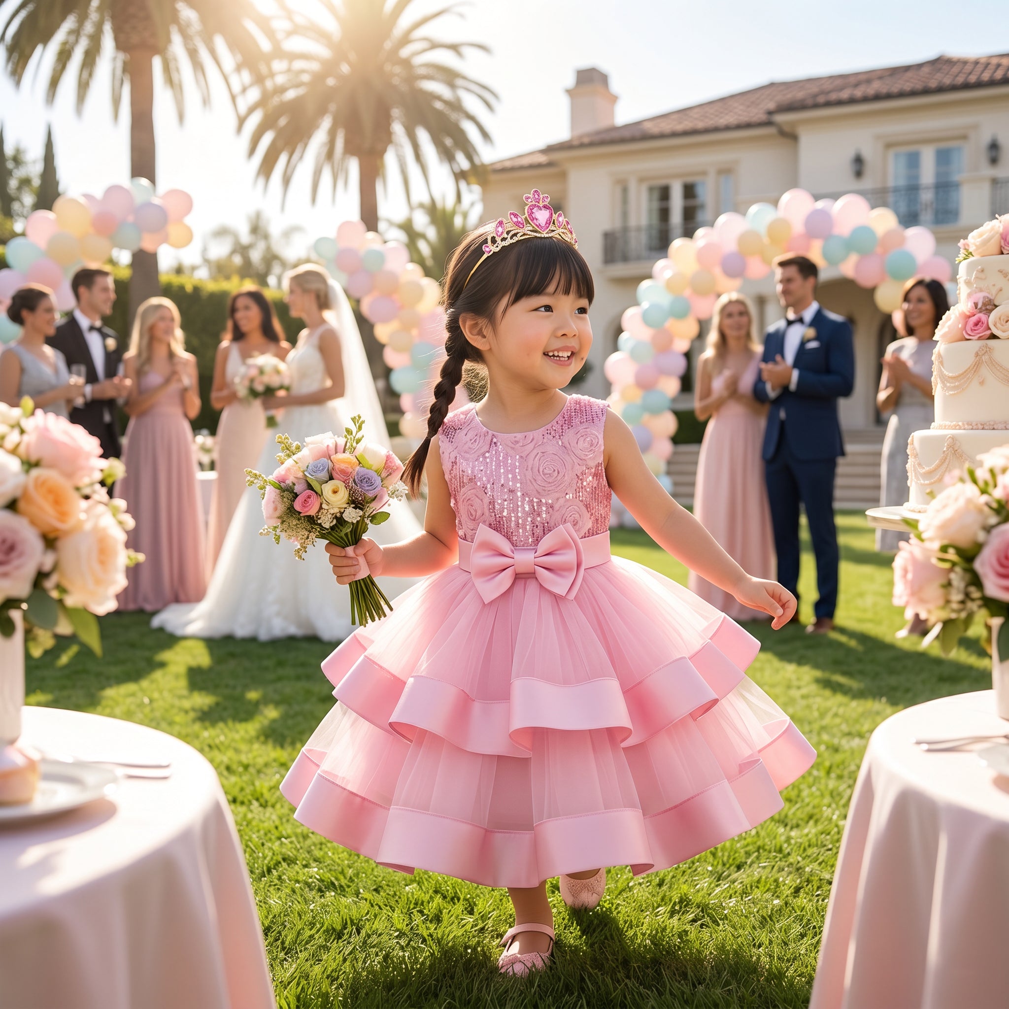 Lulu Gala | Bow Elegance Tulle Dress