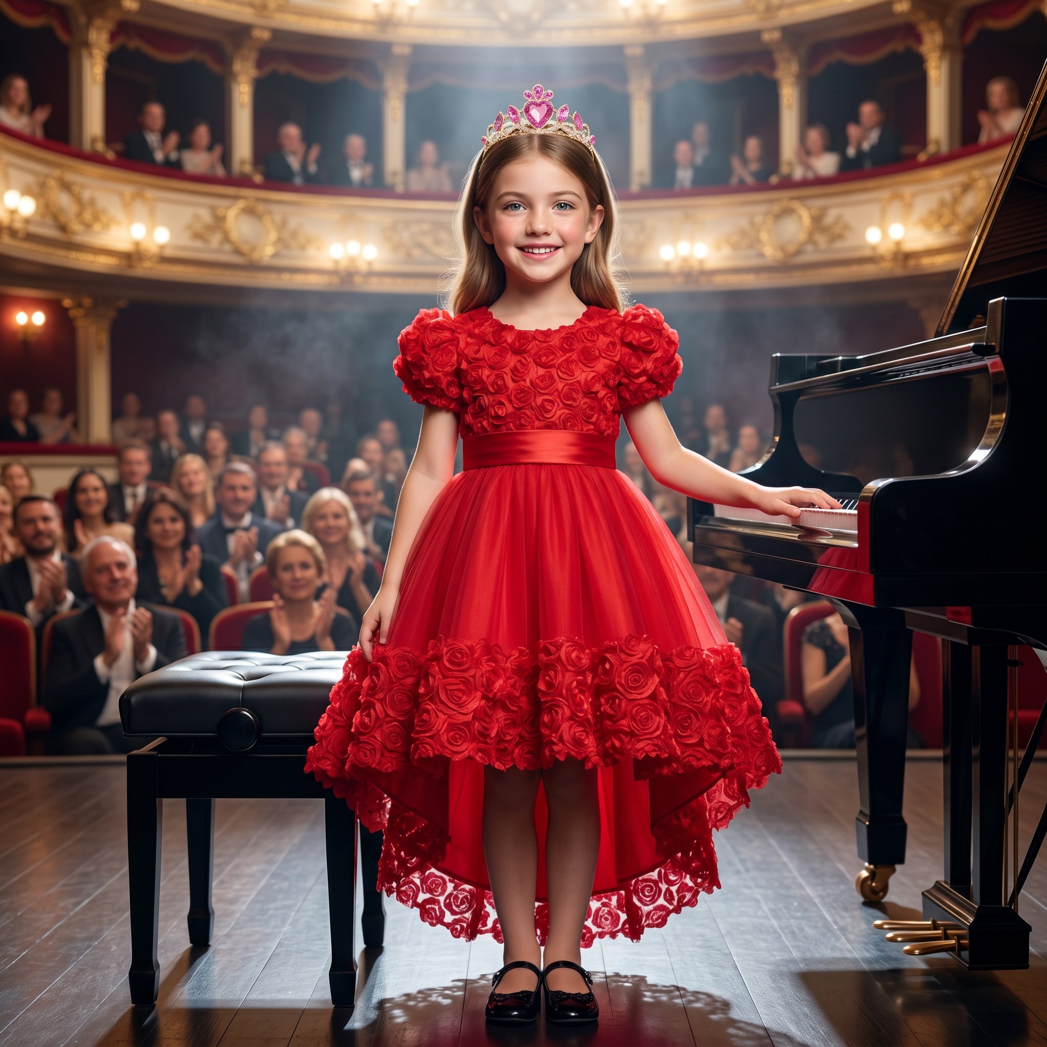 Lulu Gala | Grand Sonata High-Low Gown