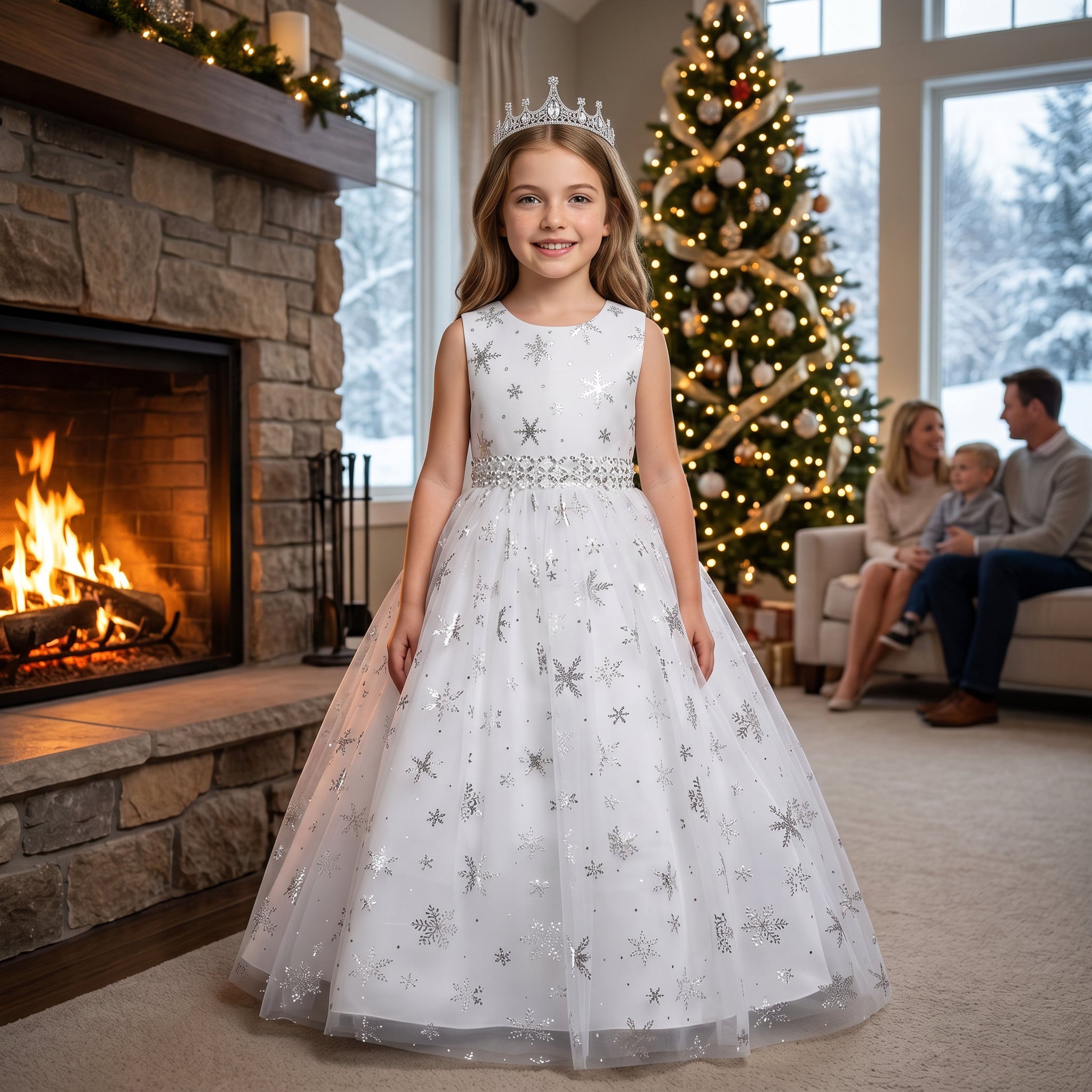 Lulu Gala | Celestial Wonder Sparkle Gown