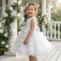 Lulu Gala | Rose Petal Symphony Tiered Gown
