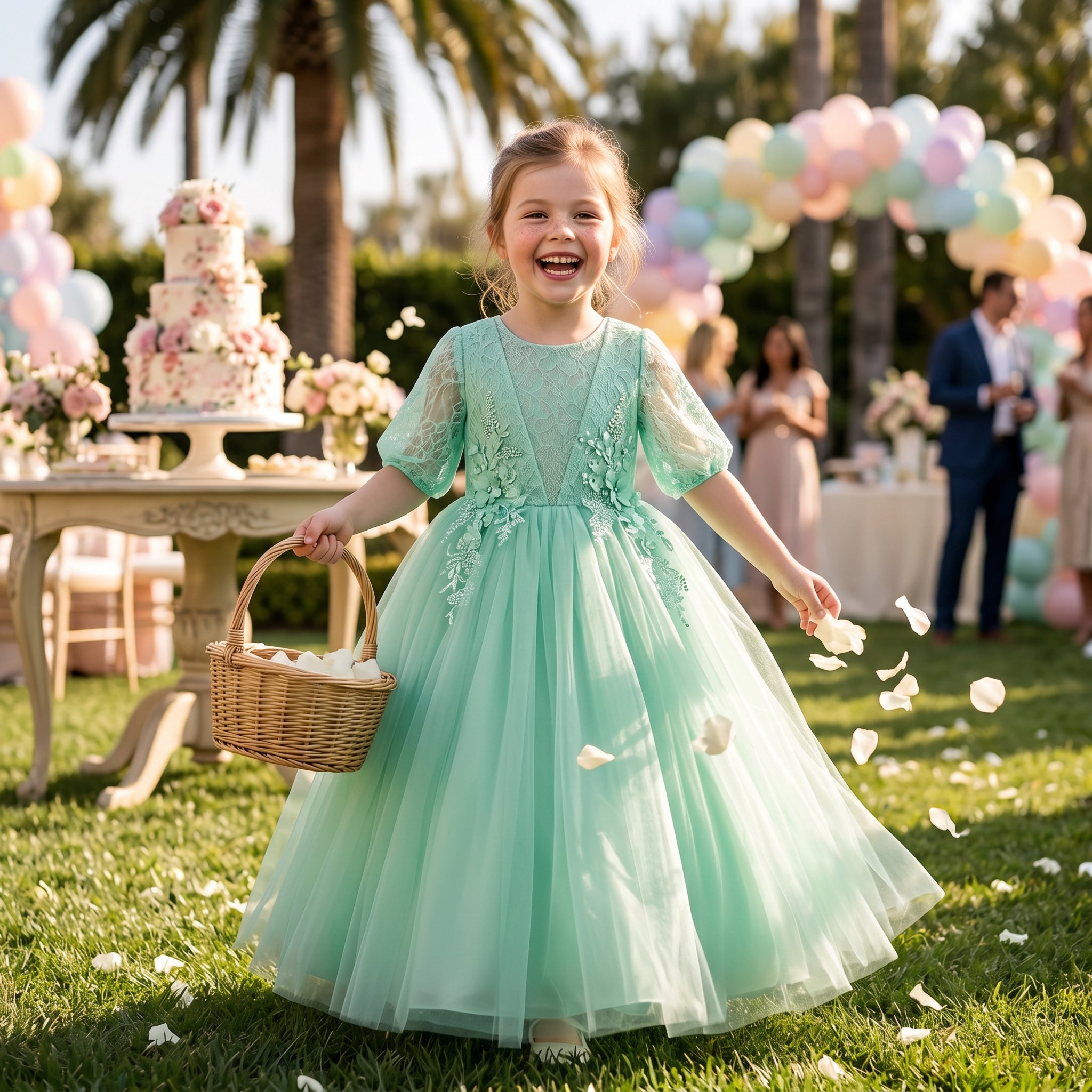 Lulu Gala | Fairy Whisper Lace Gown