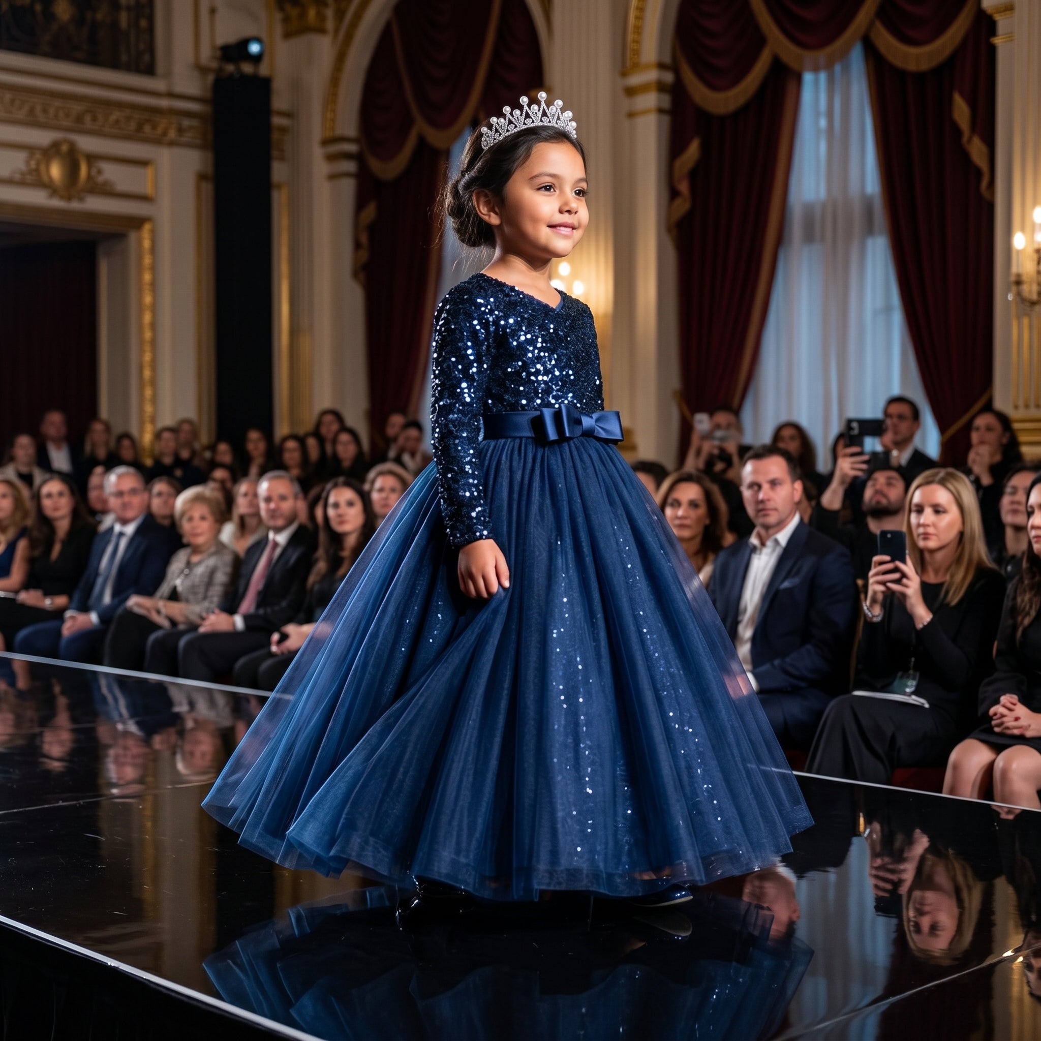 Lulu Gala | Royal Gala Floor-Length Gown