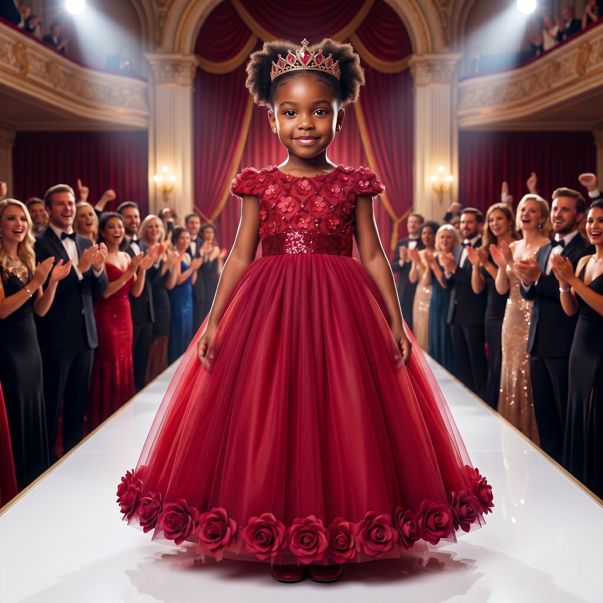 Lulu Gala | Royal Empress Floor-Length Gown
