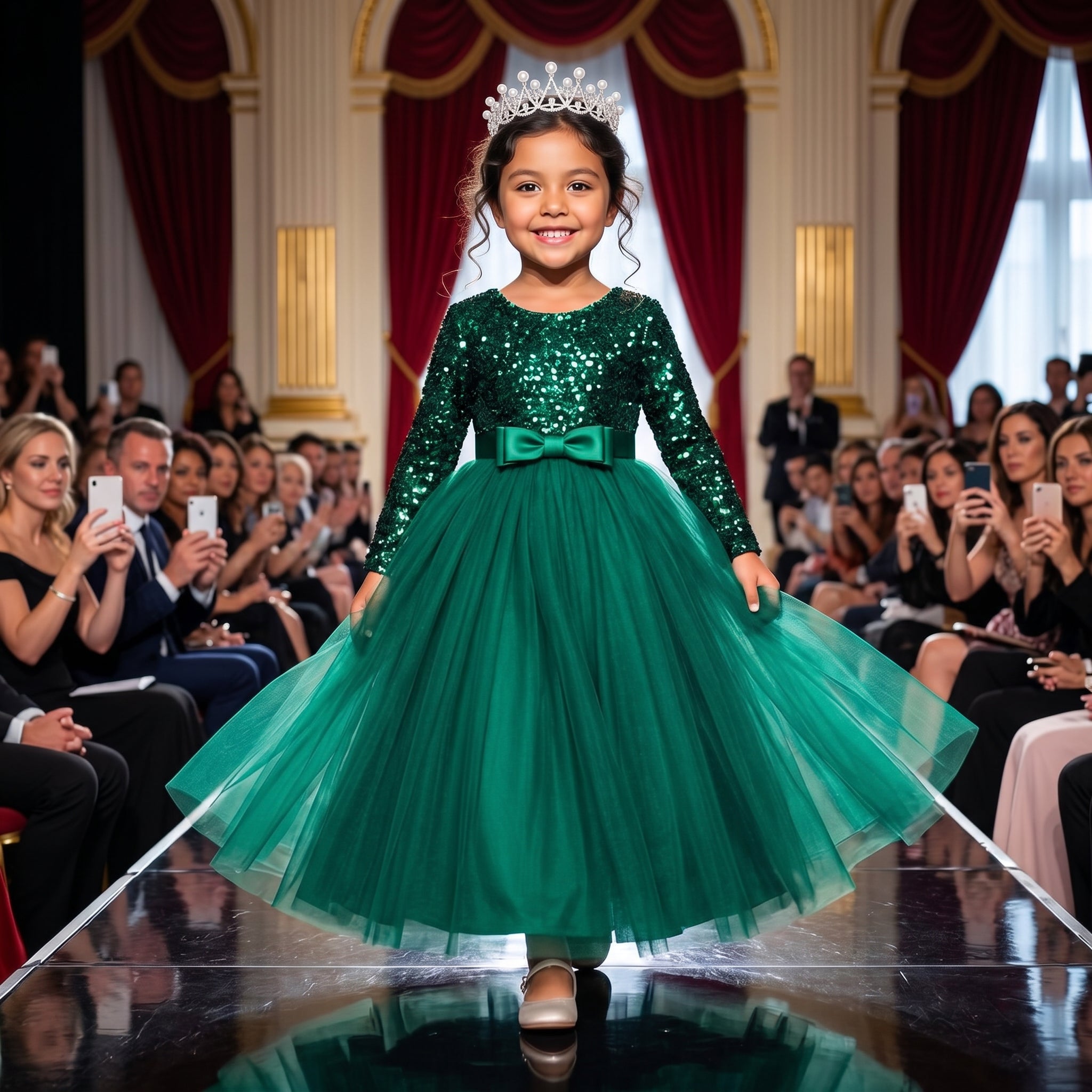 Lulu Gala | Royal Gala Floor-Length Gown