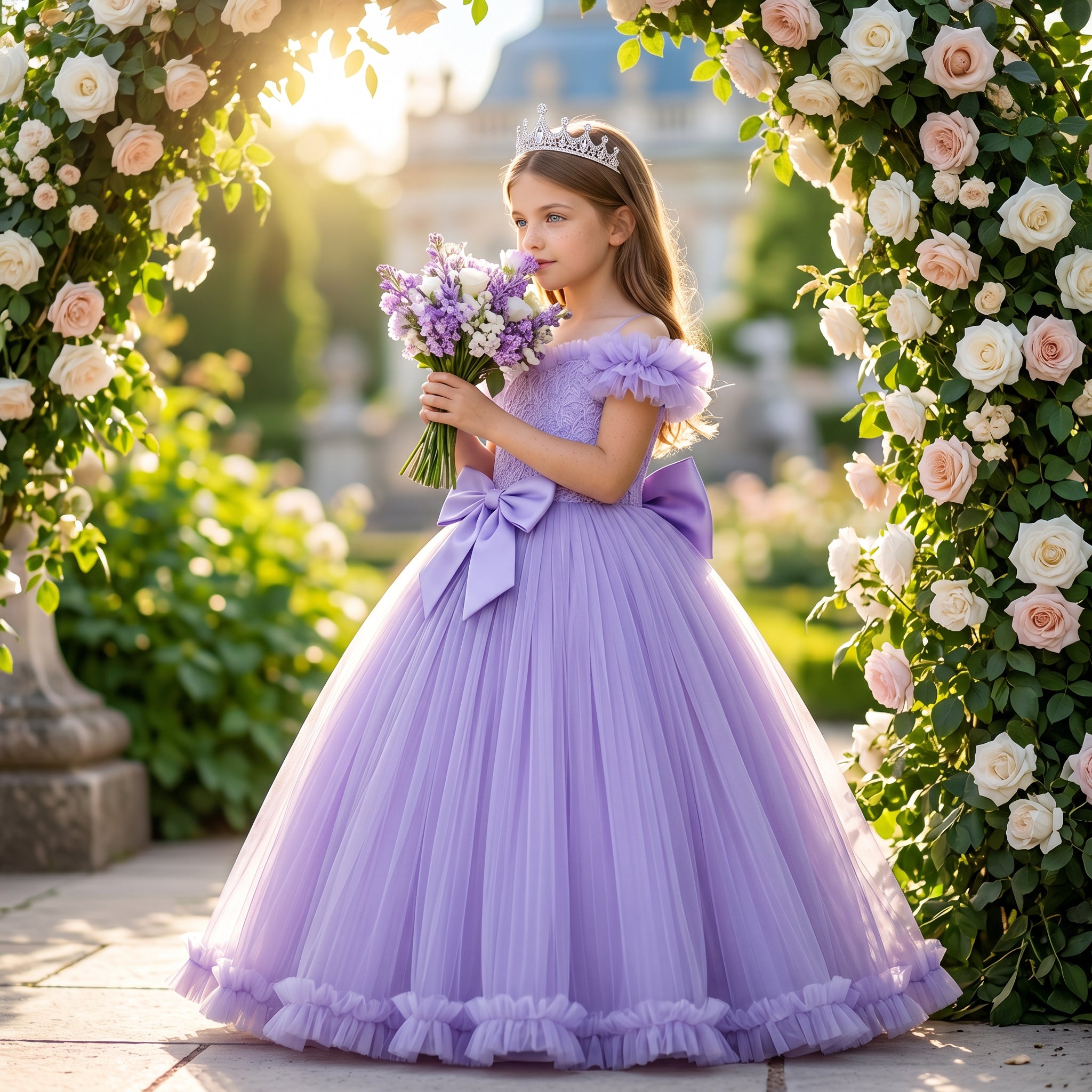Lulu Gala | Ethereal Bow Ball Gown