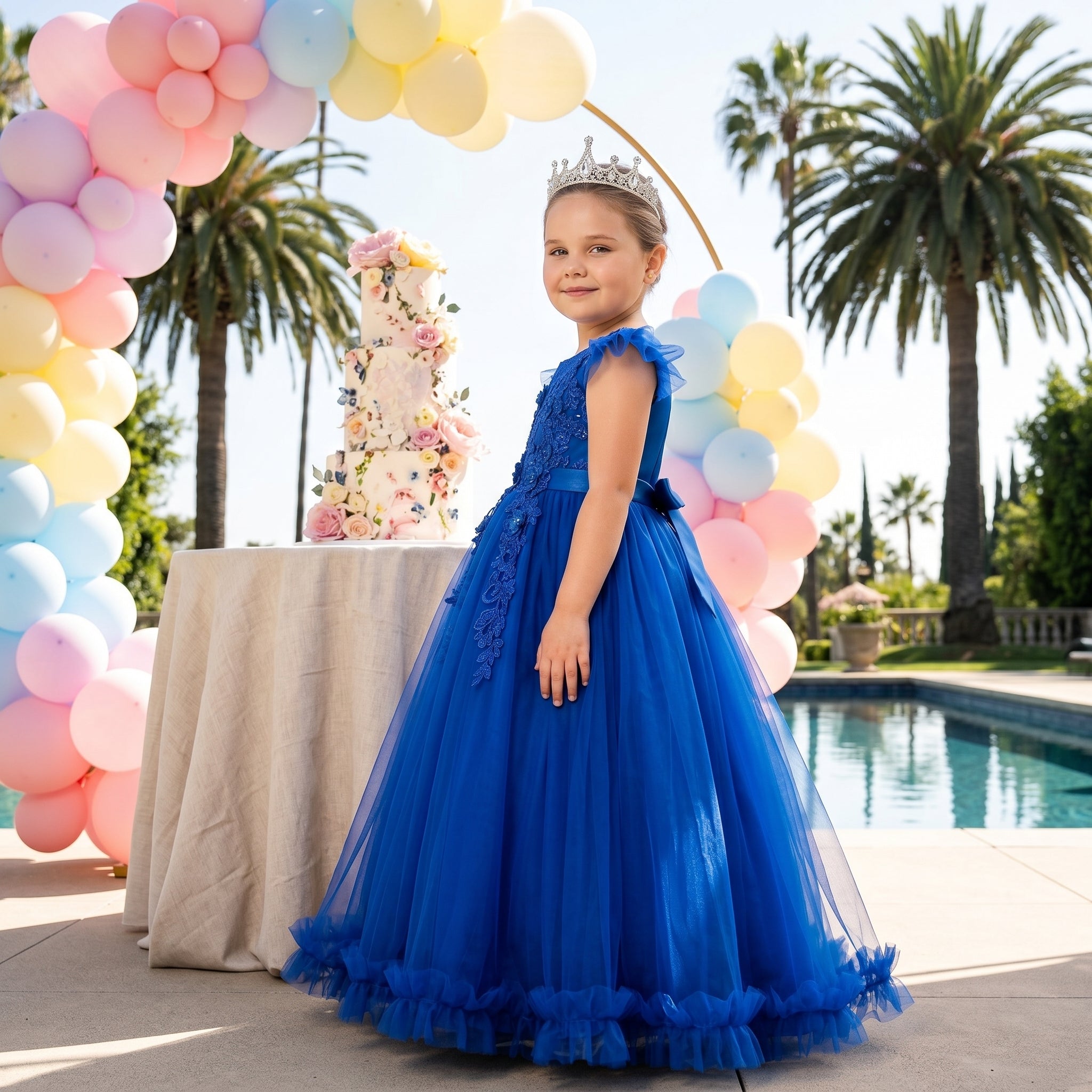 Lulu Gala | Royal Sapphire Ball Gown