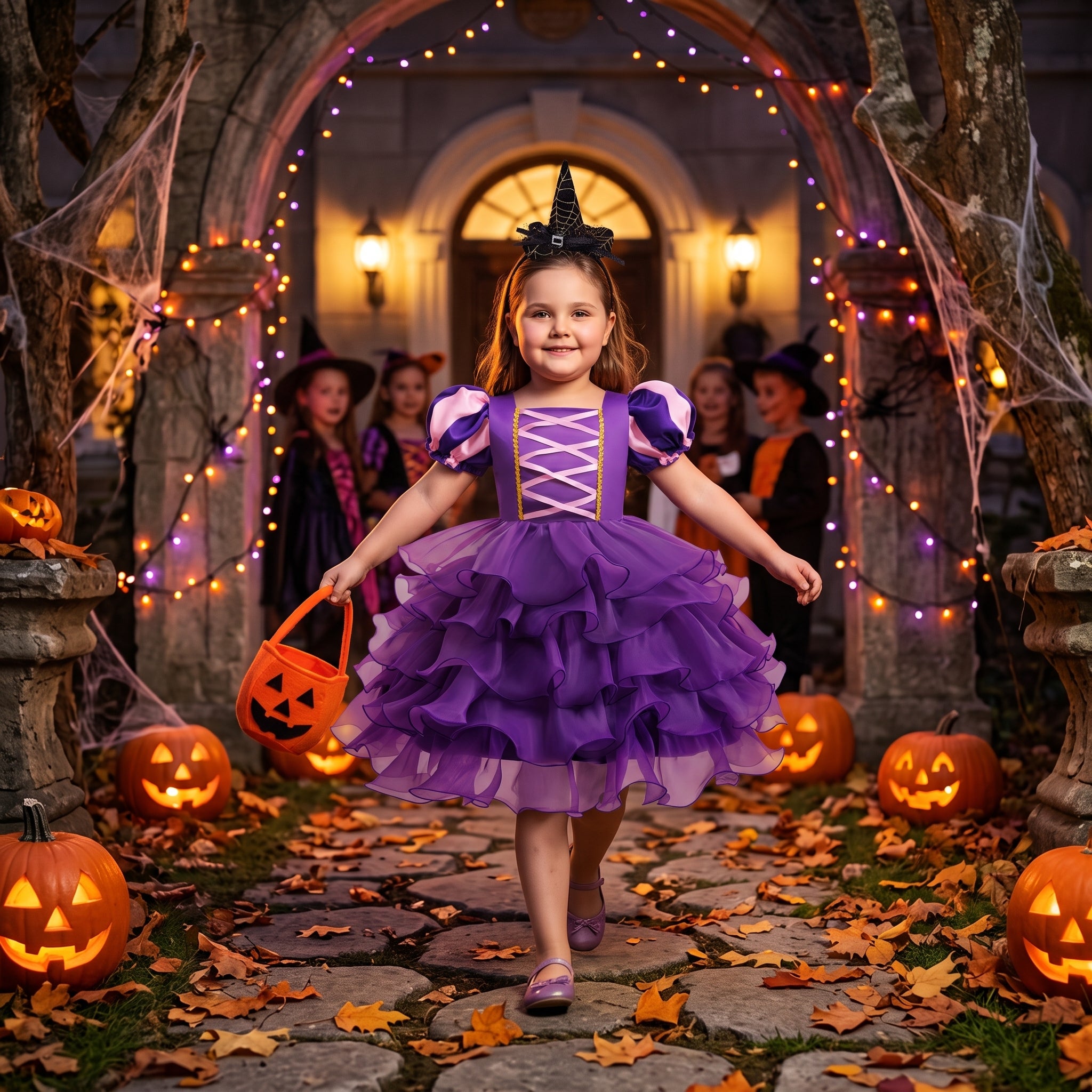 Lulu Gala | Spooky Spell Tiered Gown