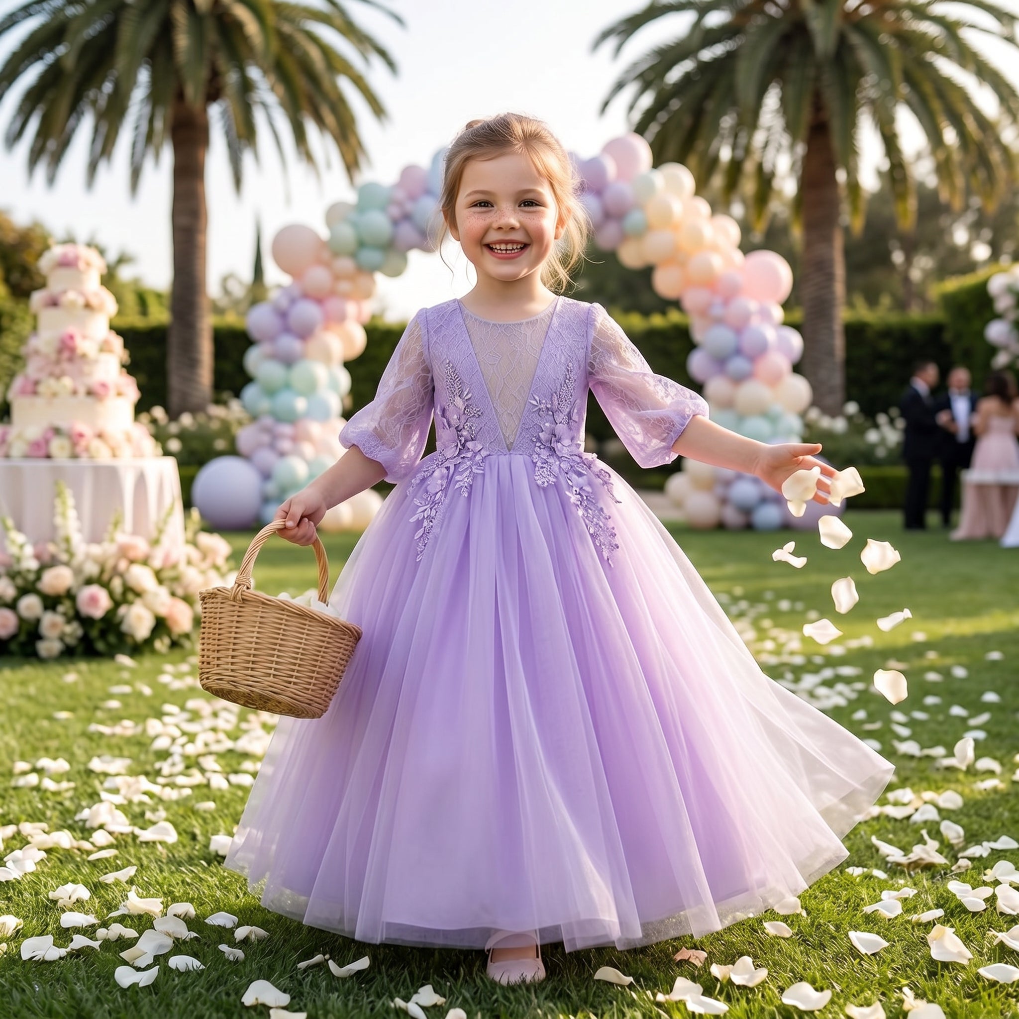 Lulu Gala | Fairy Whisper Lace Gown