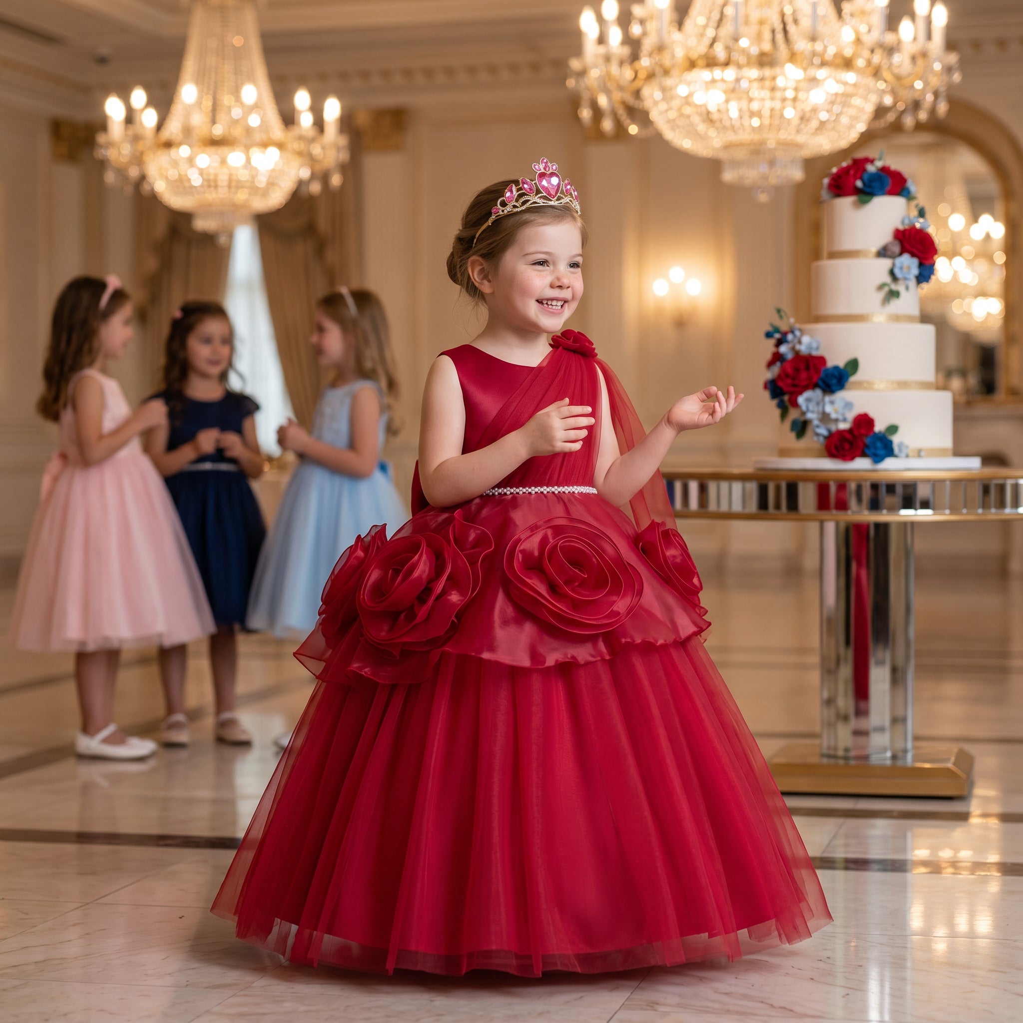 Lulu Gala | Rosette Royale Ball Gown