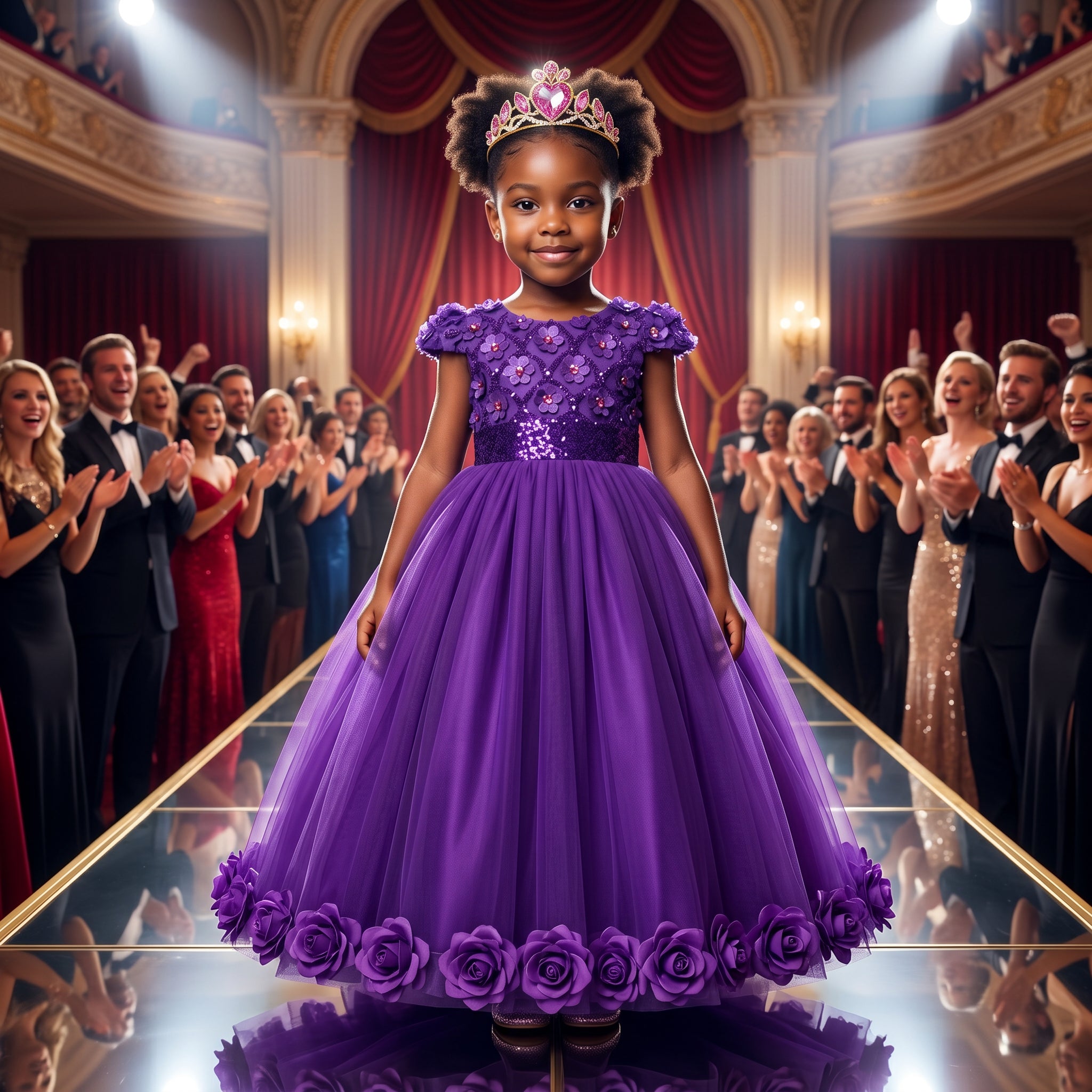 Lulu Gala | Royal Empress Floor-Length Gown