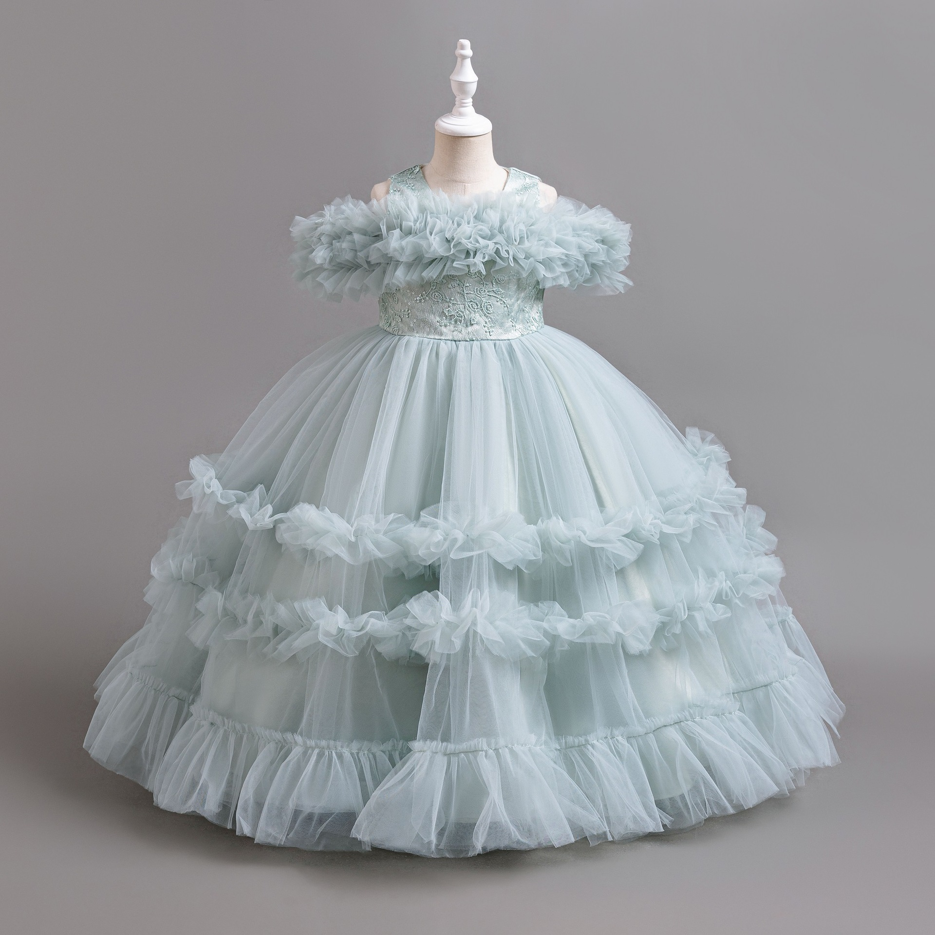 Lulu Gala | Cloud Symphony Ruffle Gown