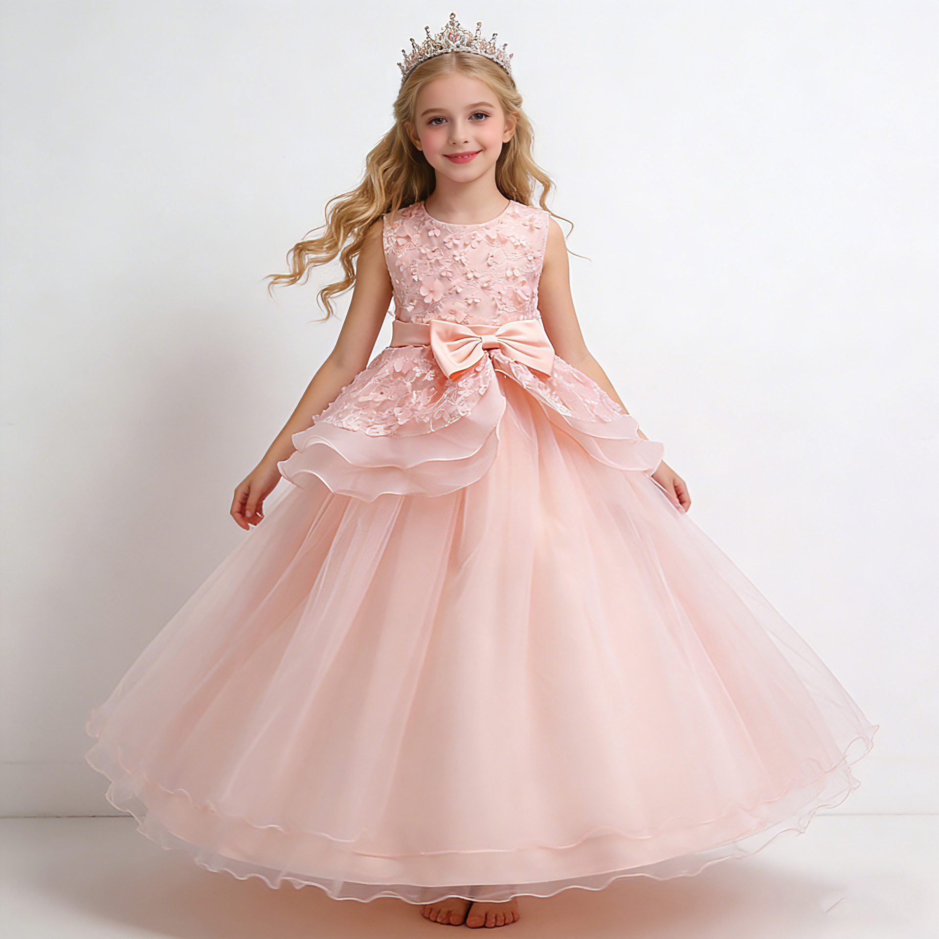Lulu Gala | Deluxe Floral Princess Gown