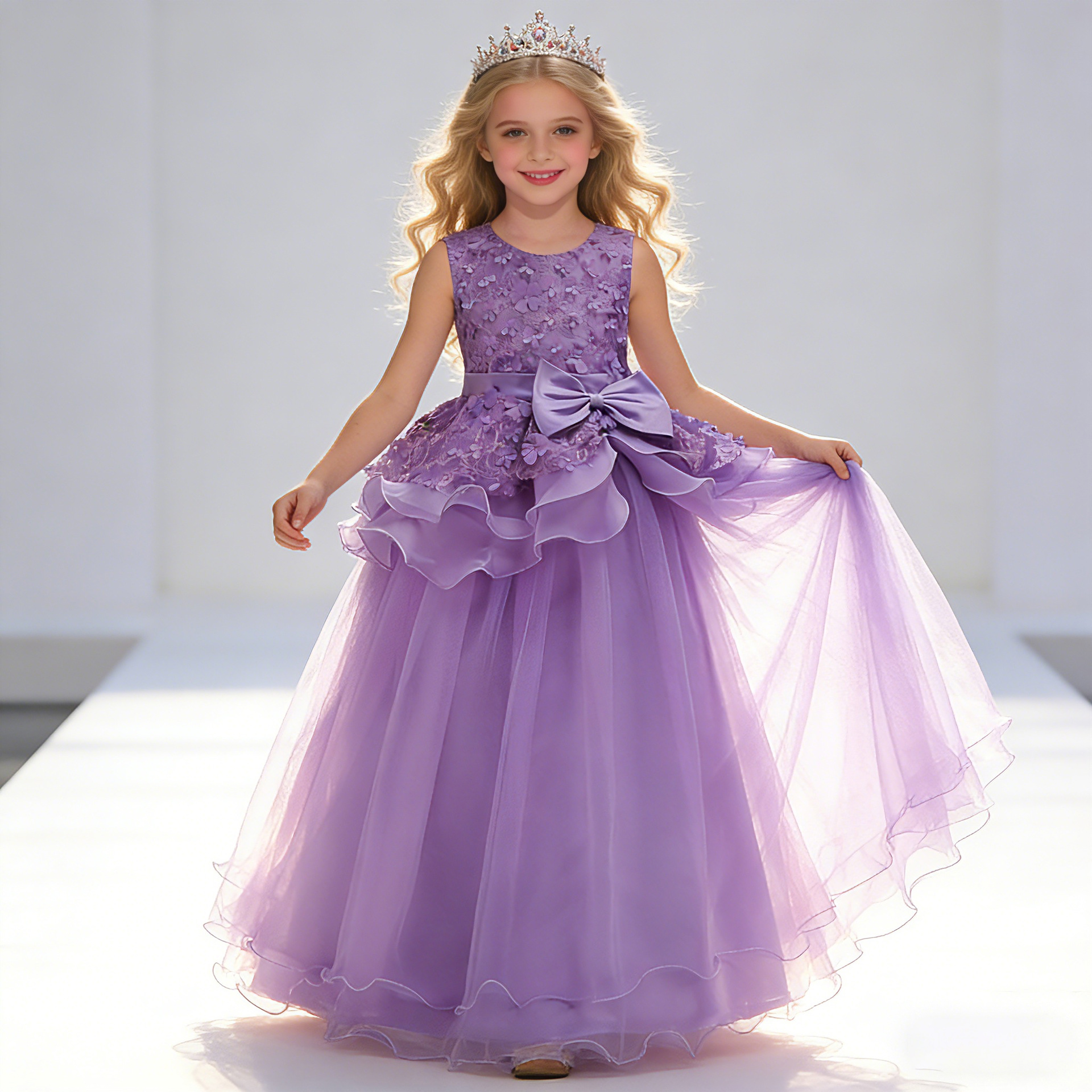 Lulu Gala | Deluxe Floral Princess Gown
