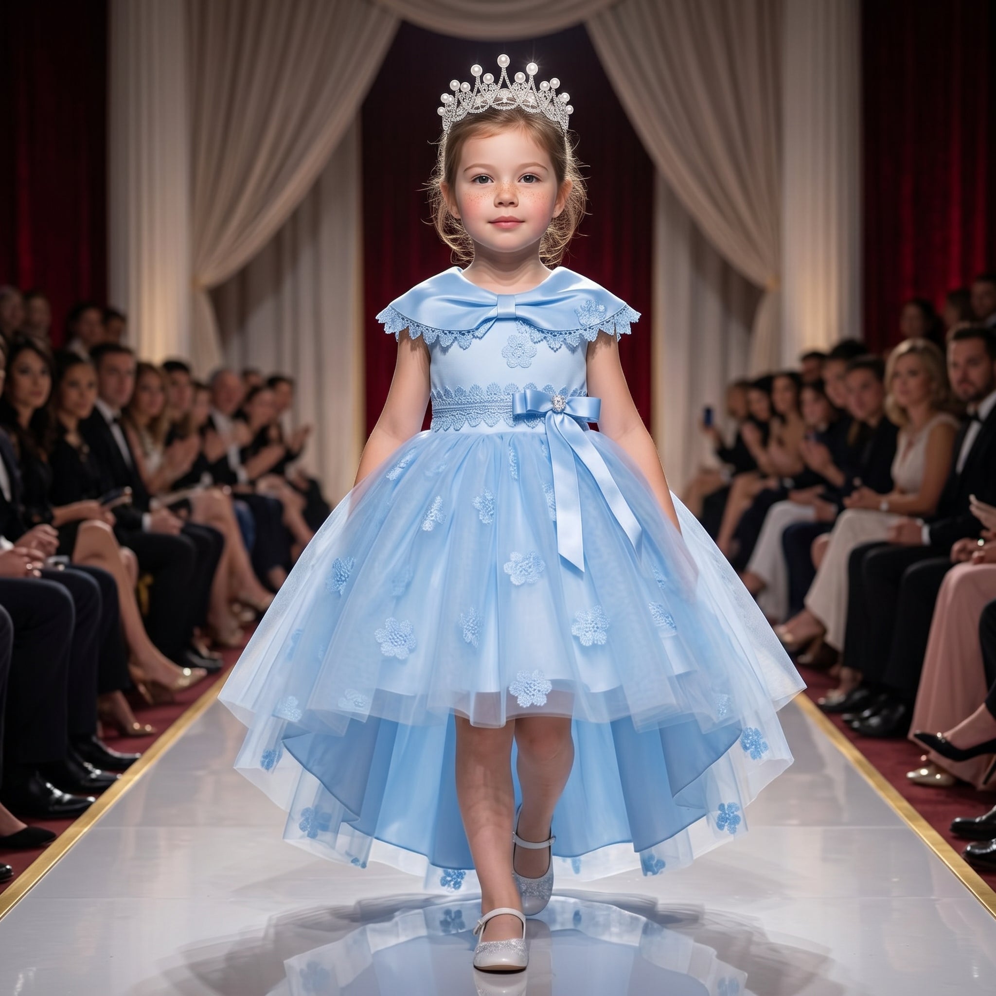 Lulu Gala | Golden Grace Flower Girl Gown