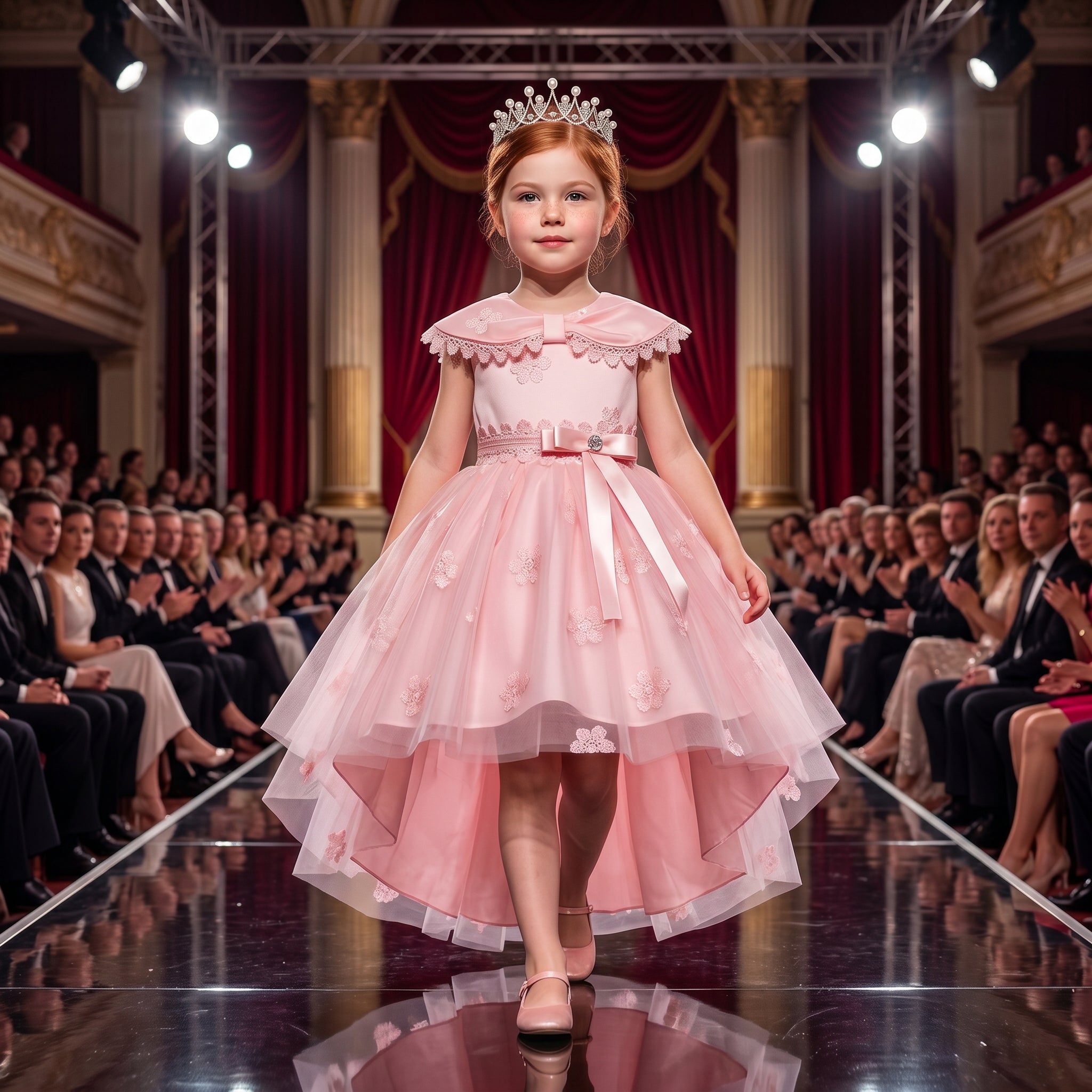 Lulu Gala | Golden Grace Flower Girl Gown